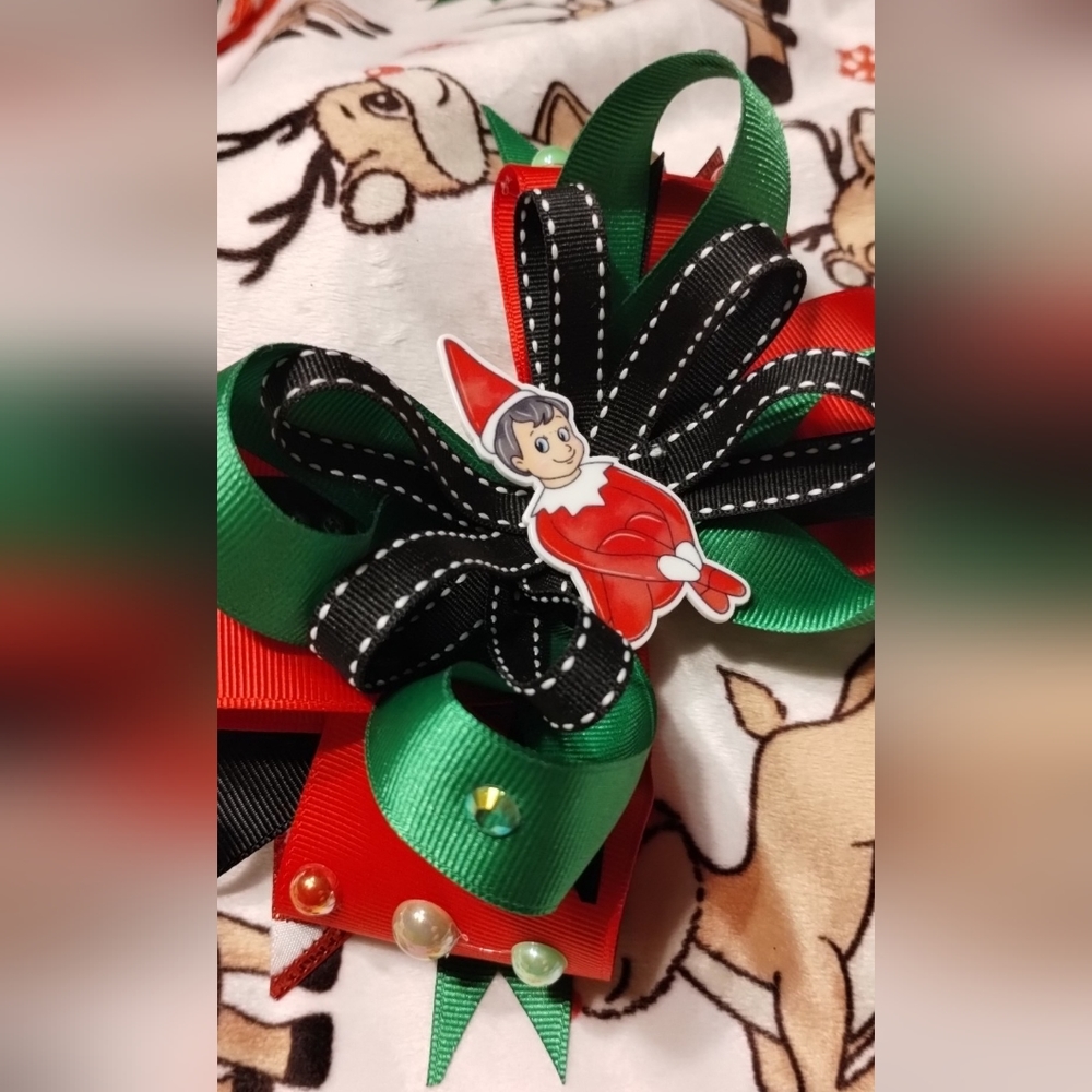 Christmas Hair Bows